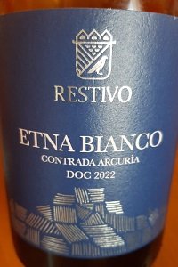 Etna Bianco Contrada Arcuria 2022 Restivo