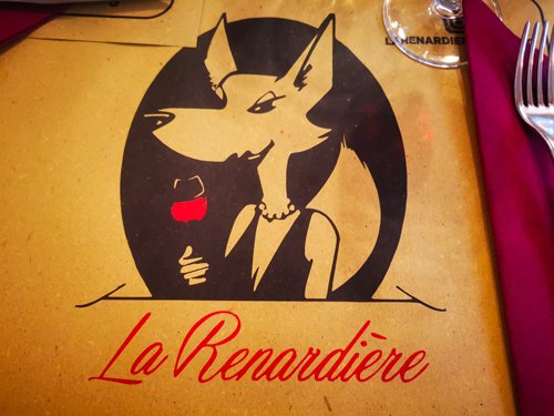 La Renardière, la tavola