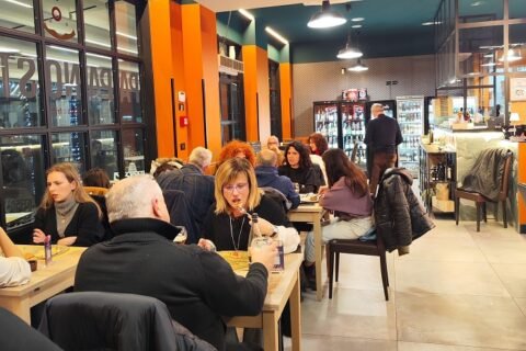 Papanostro Pizzeria a Roma, la sala