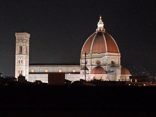Palazzo Gondi, vista dal terrazzo sul Duomo di Firenze