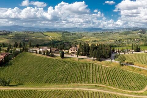 Ruffino Poggio Casciano dall'altro