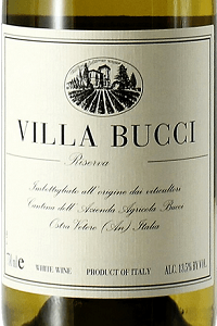 Verdicchio dei Castelli di Jesi Classico Riserva Villa Bucci