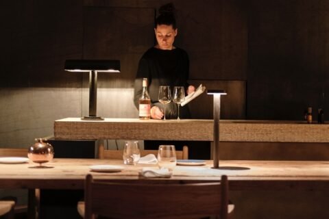 Coro Ristorante Orvieto preparazione sala