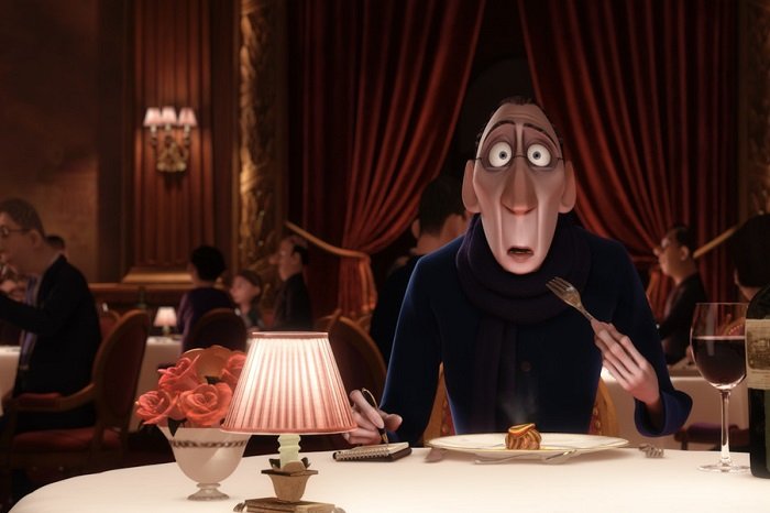 Anton Ego critico ristorante stellato film animazione Ratatouille
