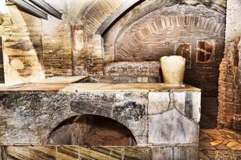Pasta, origini termopolio ostia antica