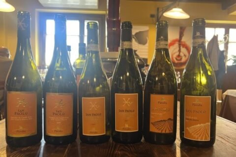 Verticale Verdicchio dei Castelli di Jesi Classico Riserva San Paolo Pievalta bottiglie