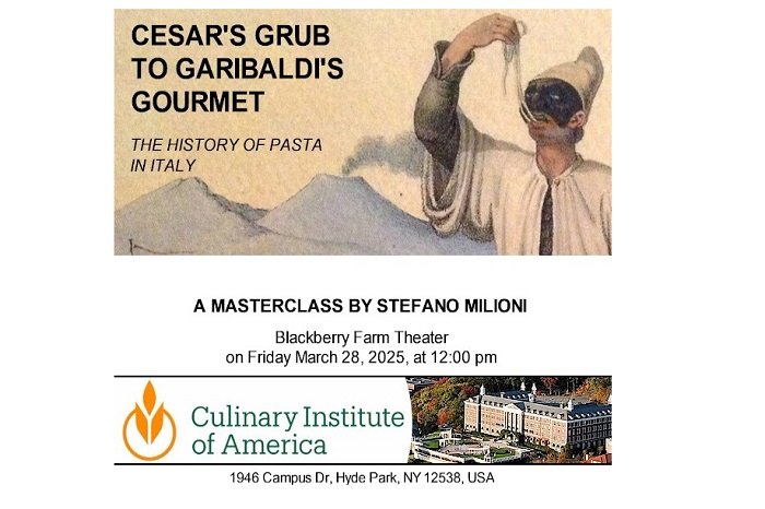 Stefano Milioni al Culinary Institute of America