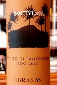 Passito di Pantelleria Sentivento 2017 Abraxas