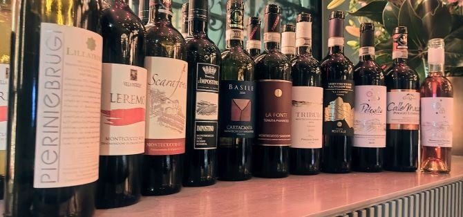 Montecucco Wine Consortium 25 years, bottles dinner Cibreo