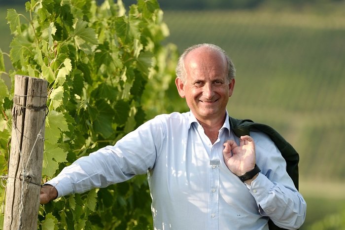 Lamberto Frescobaldi in vigna