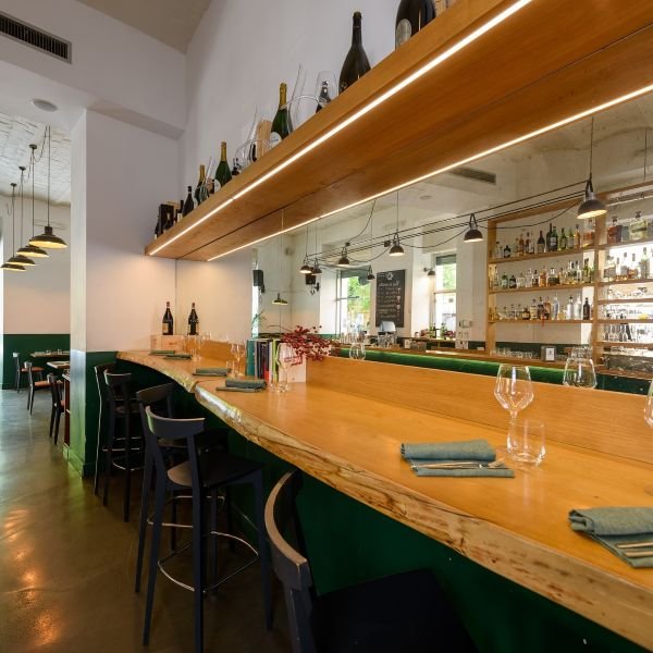 Cambio Trastevere, bancone