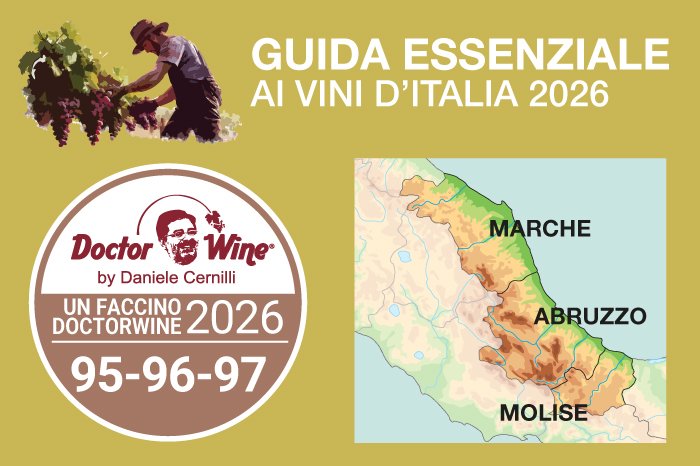 Faccini DoctorWine 2026: Abruzzo, Molise e Marche
