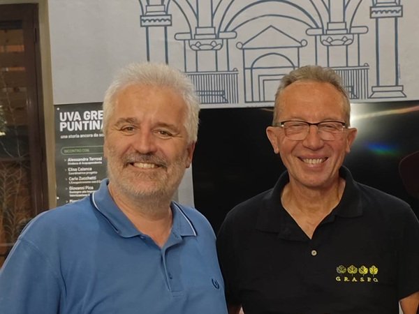 Luciano Lombardi Vognadelmar e Aldo Lorenzoni Graspo