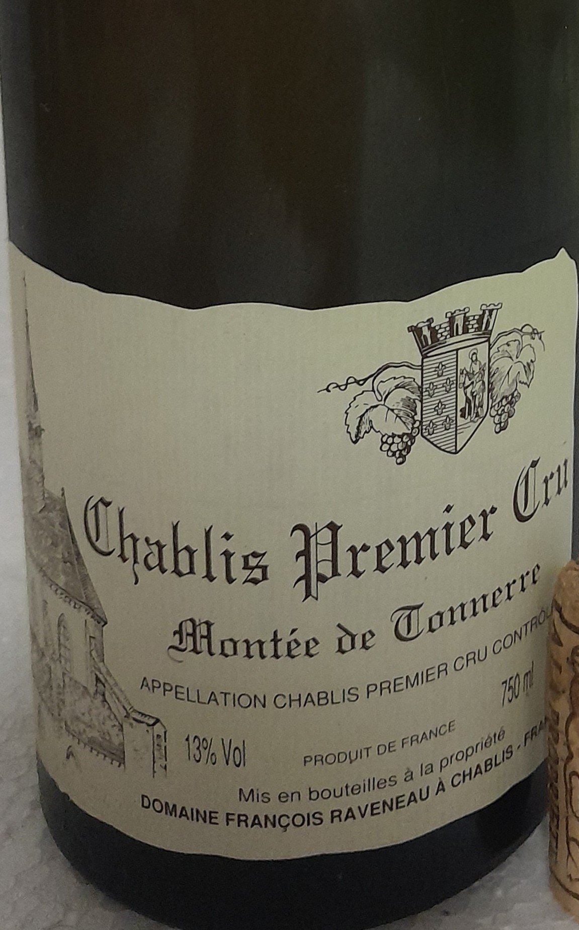 Chablis Premier Cru Montée de Tonnerre 2005 Domaine François Ravenau