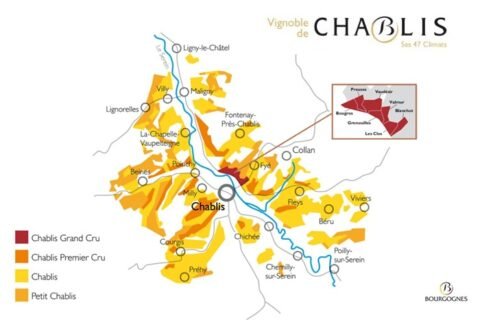 Cartina Chablis