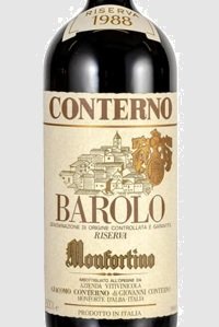 Barolo Riserva Monfortino 1988 Giacomo Conterno