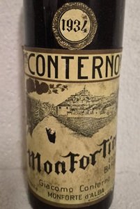 Extra Barolo Monfortino 1934 Giacomo Conterno