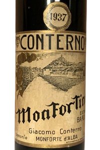 Extra Barolo Monfortino 1937 Giacomo Conterno