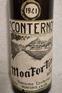 Extra Barolo Monfortino 1941 Giacomo Conterno