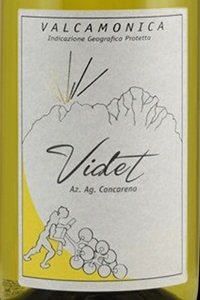 Valcamonica Bianco Videt 2021 Cantina Concarena