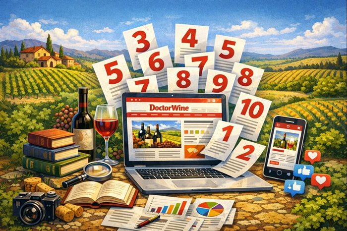I 10 articoli più letti nel 2025 su DoctorWine