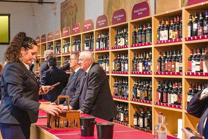 Benvenuto Brunello 2025, servizio sommelier