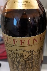 Chianti Classico Riserva Ducale Oro 1977 Ruffino