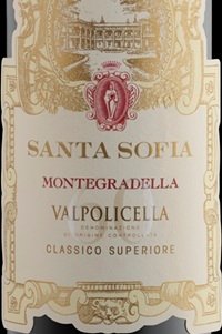 Valpolicella Classico Superiore Montegradella 2022 Santa Sofia