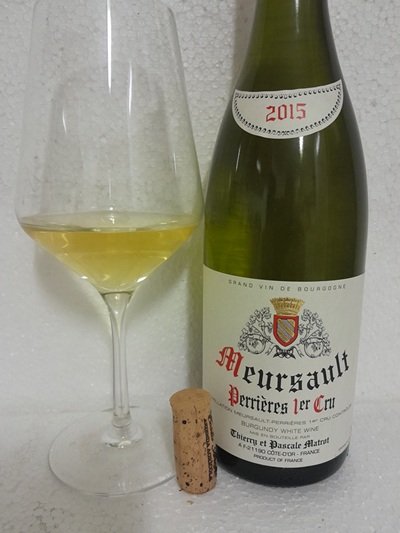Meursault 1er Cru Les Perrières 2015 Pascal Matrot