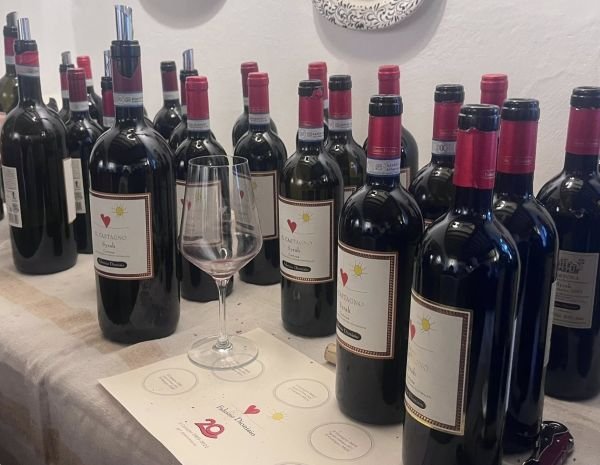 Cortona Syrah Castagno Fabrizio Dionisio vertical tasting