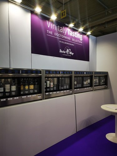 Erogatori Wineemotion al Vinitaly Tasting - The DoctorWine Selection