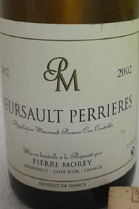 Meursault 1er Cru Les Perrières 2002 Pierre Morey