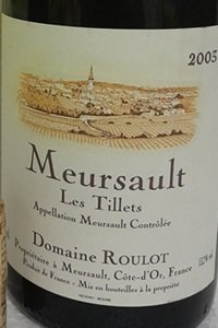 Meursault Les Tillets 2003 Domaine Roulot