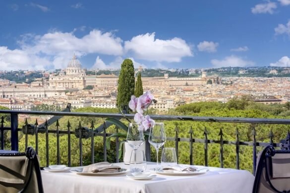 Cucina Romana ristorante Mirabelle roma panorama