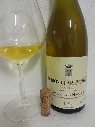 Corton-Charlemagne Grand Cru 1989 Bonneau du Martray
