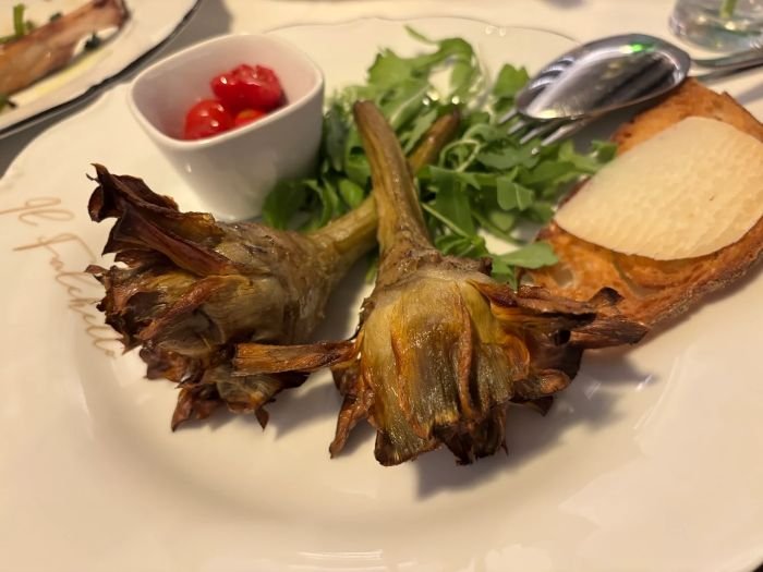 Artichokes a la giudia