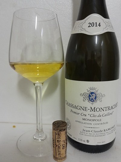 Chassagne-Montrachet Premier Cru Clos de Cailleret Monopole 2014 Domaine Ramonet