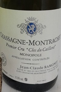 Chassagne-Montrachet Premier Cru Clos de Cailleret Monopole 2014 Domaine Ramonet