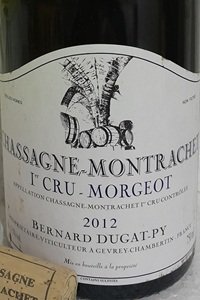 Chassagne-Montrachet Premier Cru Morgeot Très Vieilles Vignes 2012 Bernard Dugat-Py
