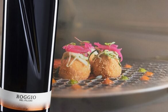 Frittelle di yogurt e paneer Roggio del Filare Velenosi