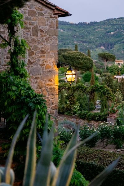 Il Falconiere, giardino