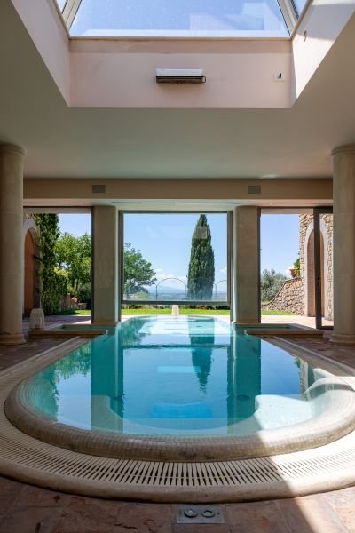 Il Falconiere, piscina