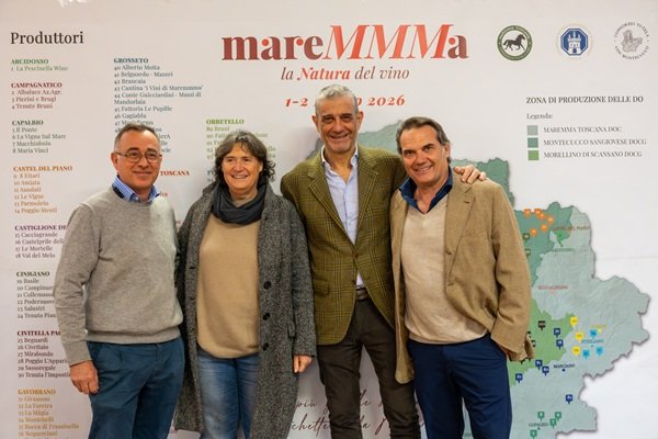 MareMMMa 2026, i presidenti dei tre consorzi con Stefania Saccardi