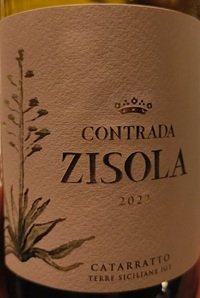 Terre Siciliane Catarratto Contrada Zisola 2022 Tenuta Zisola