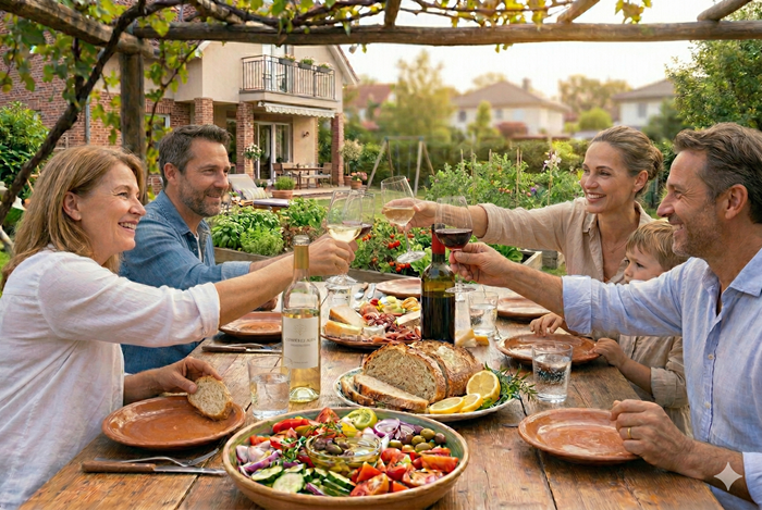 Vino e salute convivialità