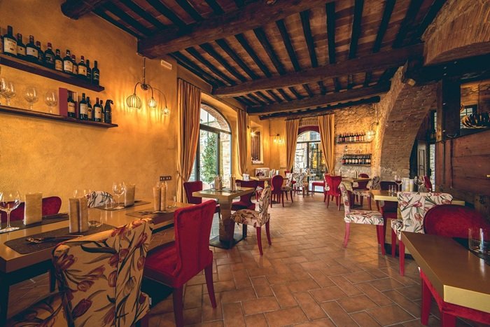 Pomod’Oro ristorante pizzeria gourmet, la sala