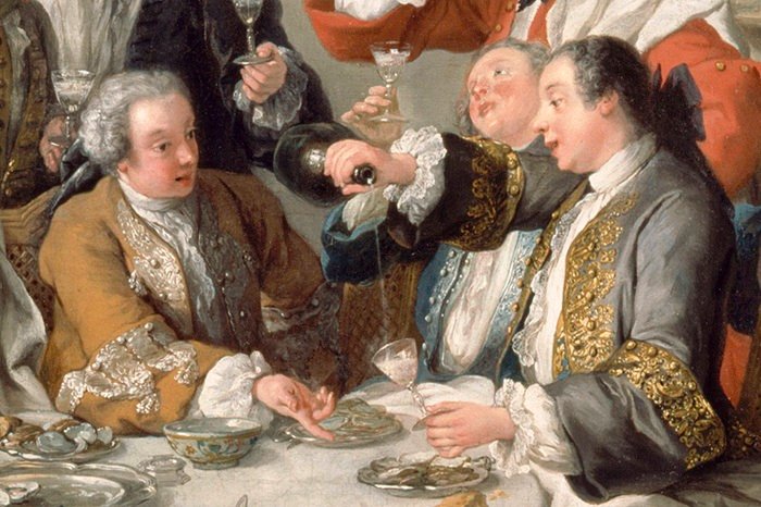 I vini Aristocratici, 1734 Le Dejeuner d'Huitres di Jean Francois de Troy