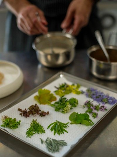 Le Marne Relais, Ristorante Radici, preparazioni