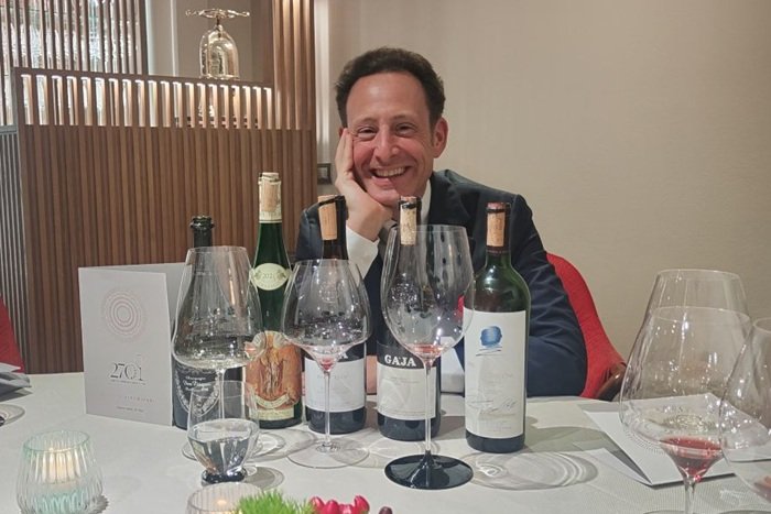 Maximilien Riedel all'Enoteca Pinchiorri