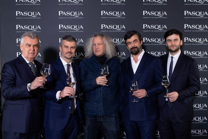 Umberto Pasqua, Alessandro Pasqua, Charles Smith, Riccardo Pasqua and Andrea Pasqua